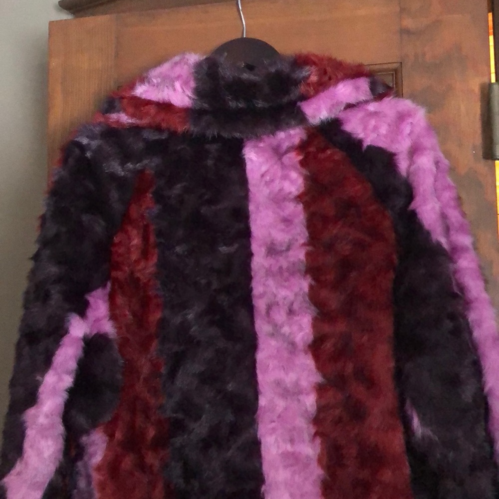 ❌SOLD❌NWT MCQ ALEXANDER MCQUEEN  Faux Fur Coat - Picture 15 of 16